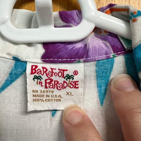 Vibrant Blue and Purple Floral Men's Shirt - Picture 2 of 3